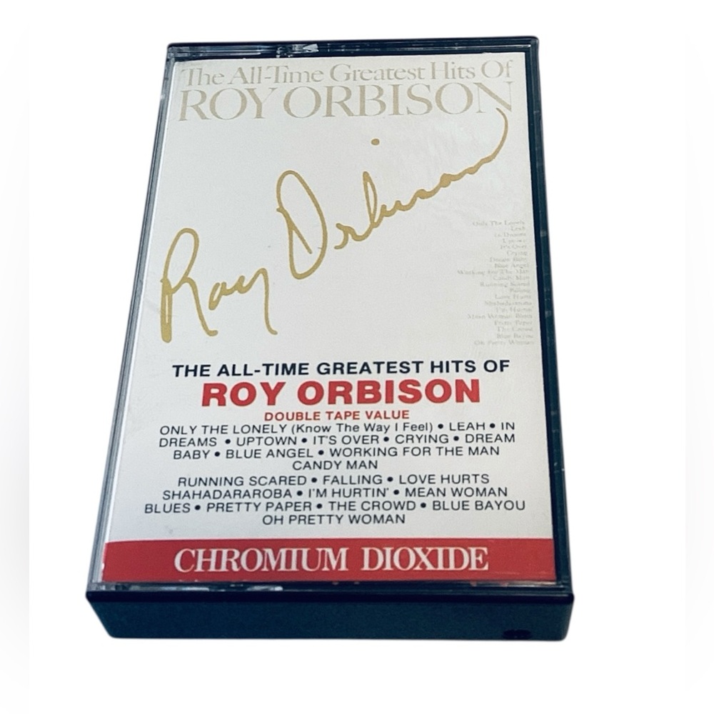 🌺 Roy Orbison Greatest Hits Cassette Tape